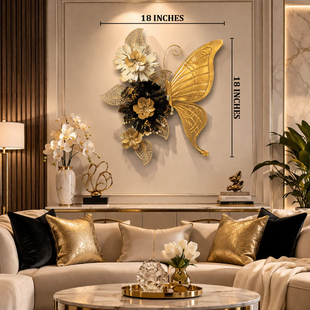 Whimsical Aura Embrace Metal Wall Decor
