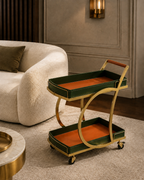 Orbitelle Bar Trolley - Olive Green