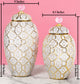 Heritage Mosaic Ceramic Vase & Showpiece Pair – Dekor