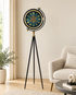 Legacy Hour Luxury Designer Silent Movement Standing Clocks for the Home With Moving Gear Mechanism Buy Wall Clock Online (Steel Body)