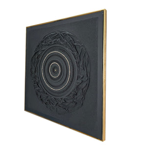 Whispers of Infinity Modern Wall Art (40 x 40 Inches)