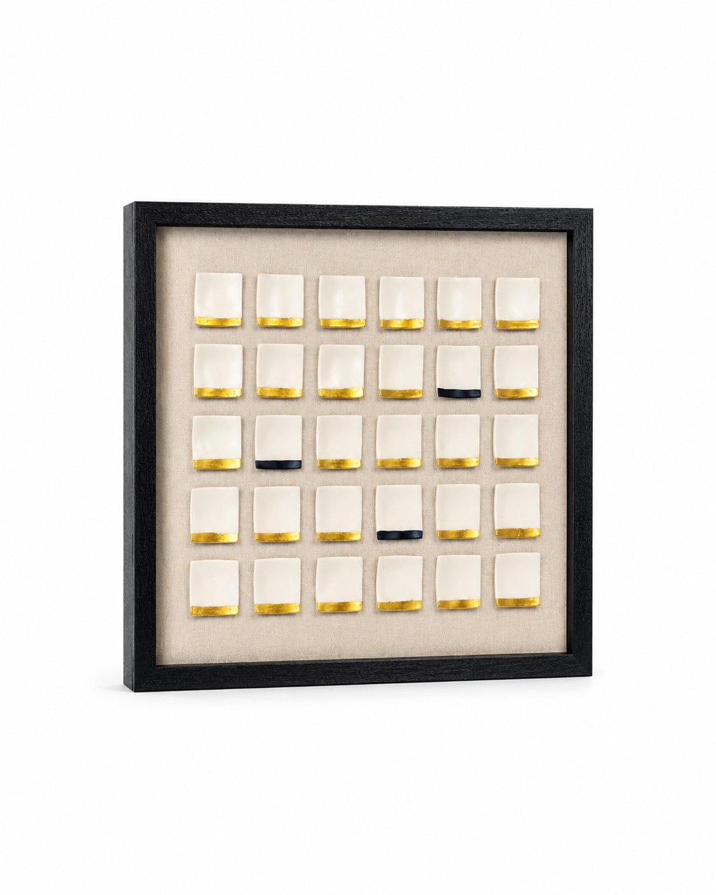 Abstract Grid Shadow Box for Wall Decoration & Wall Art