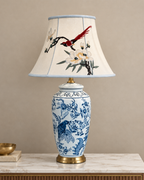 Bird & Bloom Designer Table Lamp & Item for Home Decoration