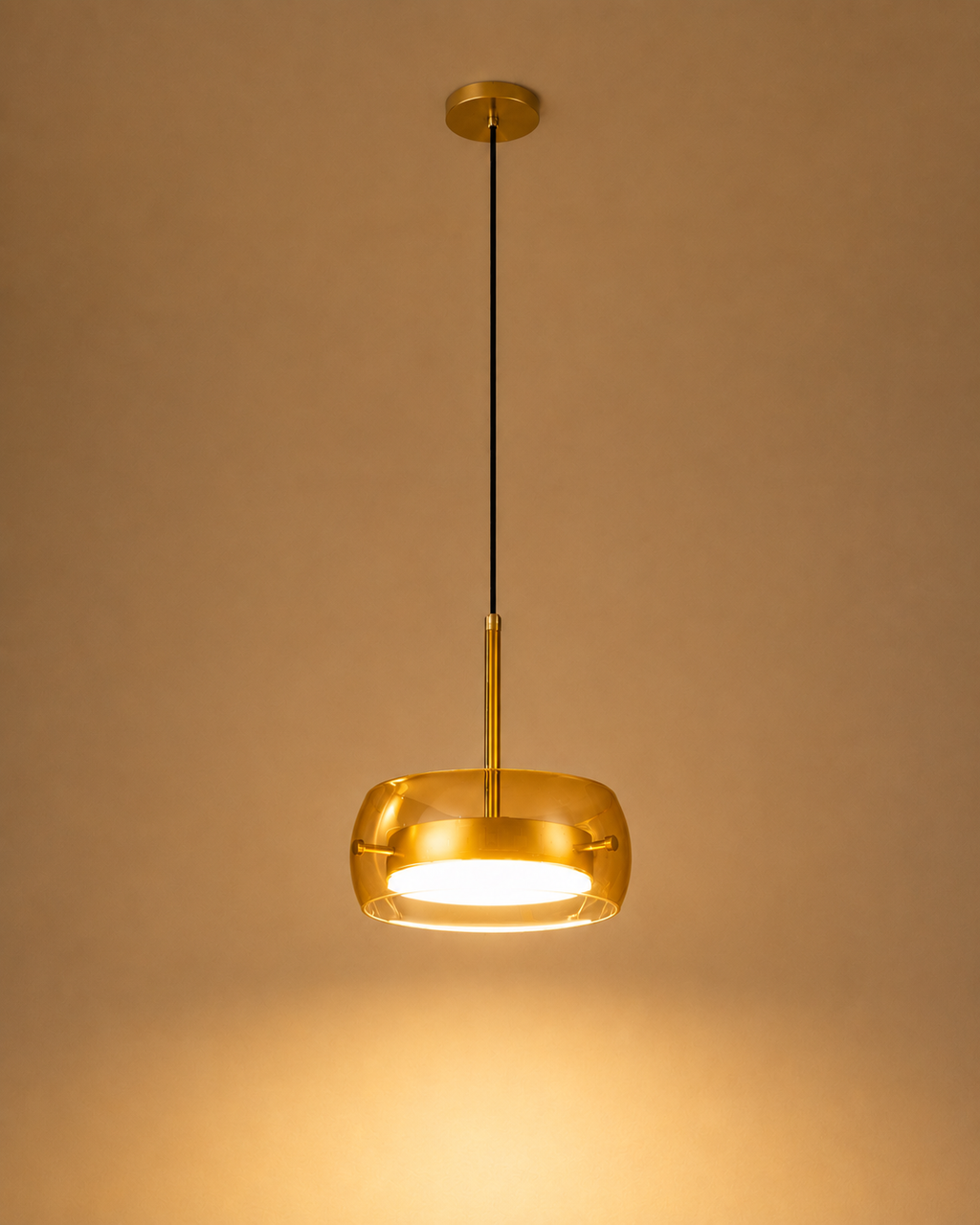 Solara Pendant Light For Living Room & Home Decoration item - Amber
