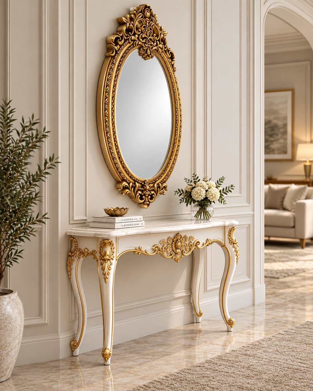 Grand Empress Designer Wall Mirror For Home