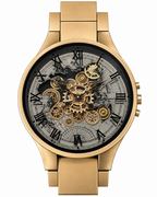 Grand Meridian Luxury Designer Silent Movement Wall Clock With Moving Gear Mechanism Buy Wall Clock Online (Steel Body)