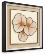 Grace in Bloom & Petals in Motion Shadow Box for Wall Decoration & Wall Art - Set of 2
