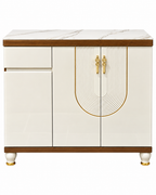 Aurelia Loop Storage Cabinet and Console Table For Home & Crockery Storage Cabinet / Crockery Unit
