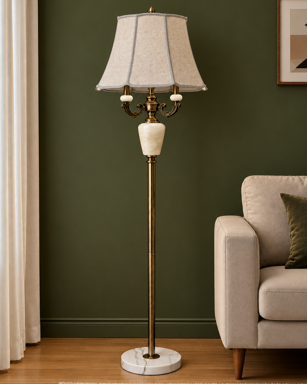Verona Grandeur Designer Floor Lamps for Living Room
