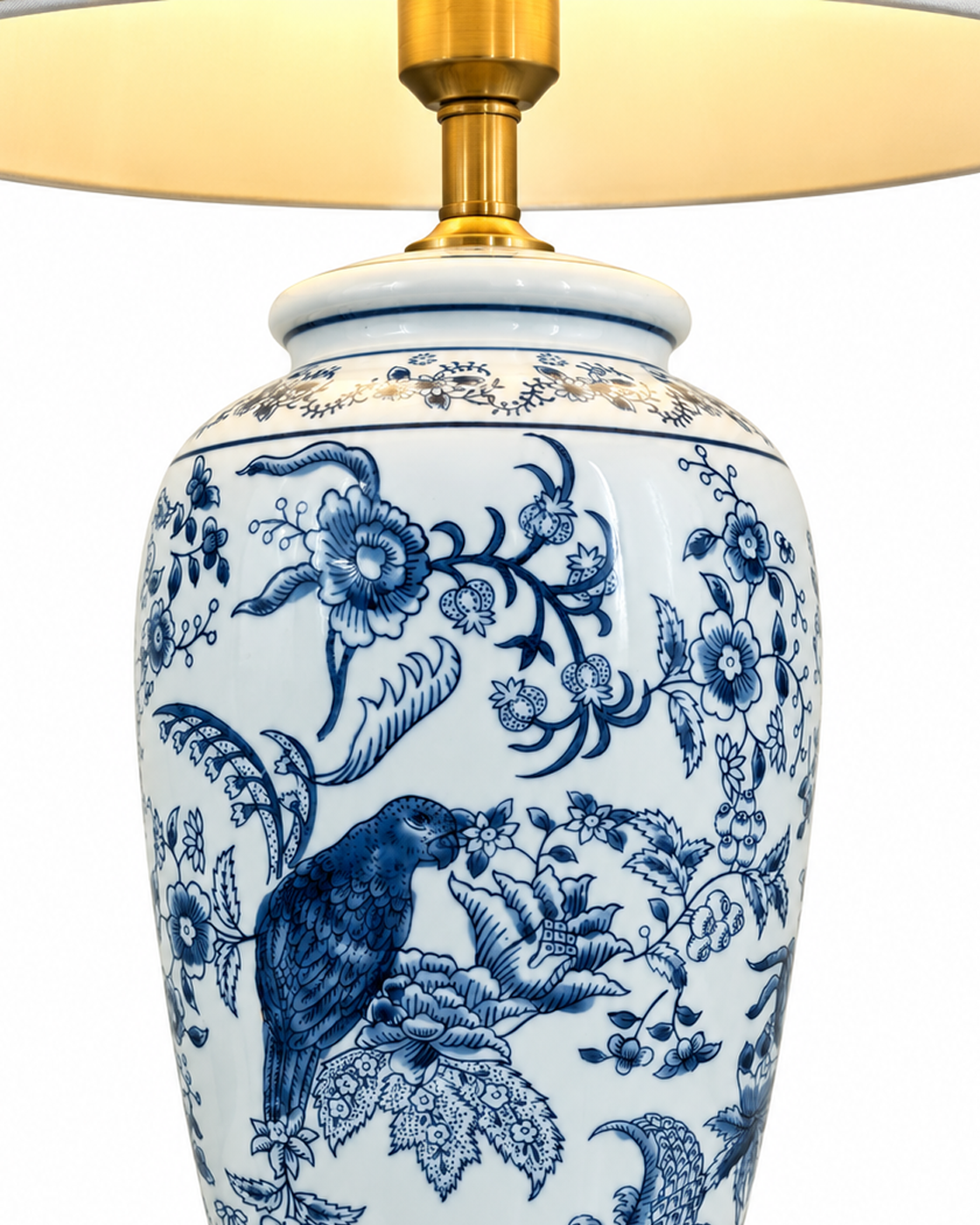 Bird & Bloom Designer Table Lamp & Item for Home Decoration