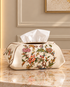 Timeless Bloom Tissue Paper Holder and Remote Holder