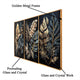 Gilded Nature Crystal Glass Painting - Set of 3