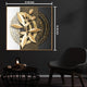 Golden Foliage Charm Canvas Print