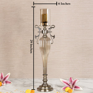 Imperial Scrollwork Decorative Candle Stand - Big