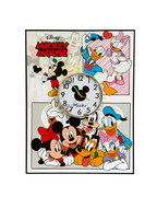 Mickey Funhouse Pop Art Shadow Box With Clock & Wall Decoration Item
