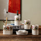 Enchanted Flora ceramic bathroom accessory set