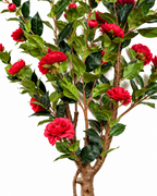 Royal Camellia Artificial Indoor Plant For Home ( 4.3 Feet ) (Natural Feel)