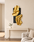 Ethereal Fold Decorative Metal Wall Art For Home
