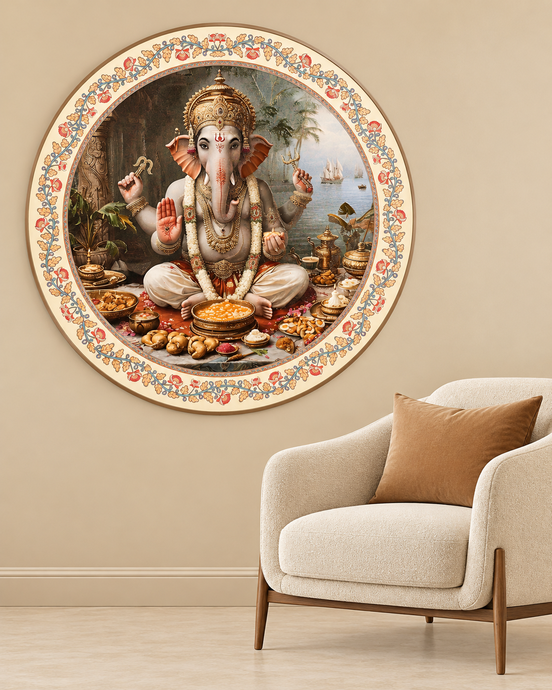 Aishwarya Vinayak The Lord Ganesha Painting for Home