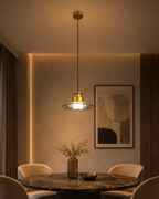 Golden Eclipse Pendant Light For Living Room & Home Decoration item - Grey