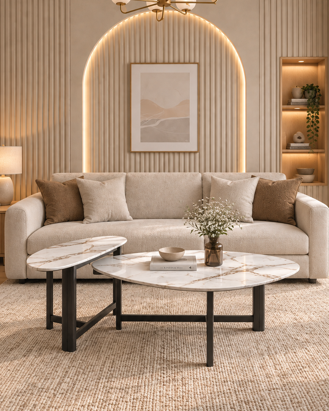 Meridian Luxe Coffee Table For Home and Item for Home Decoration
