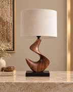 Abstract Curve Table Lamp & Home Decoration Items
