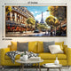 The Eiffel Street Crystal Glass Framed Wall Paintings For Home & Wall Decoration items