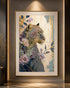 Imperial Leopard  Handmade Wall Painting for Home & Wall Decoration Item ( 47x31.5 Inches )