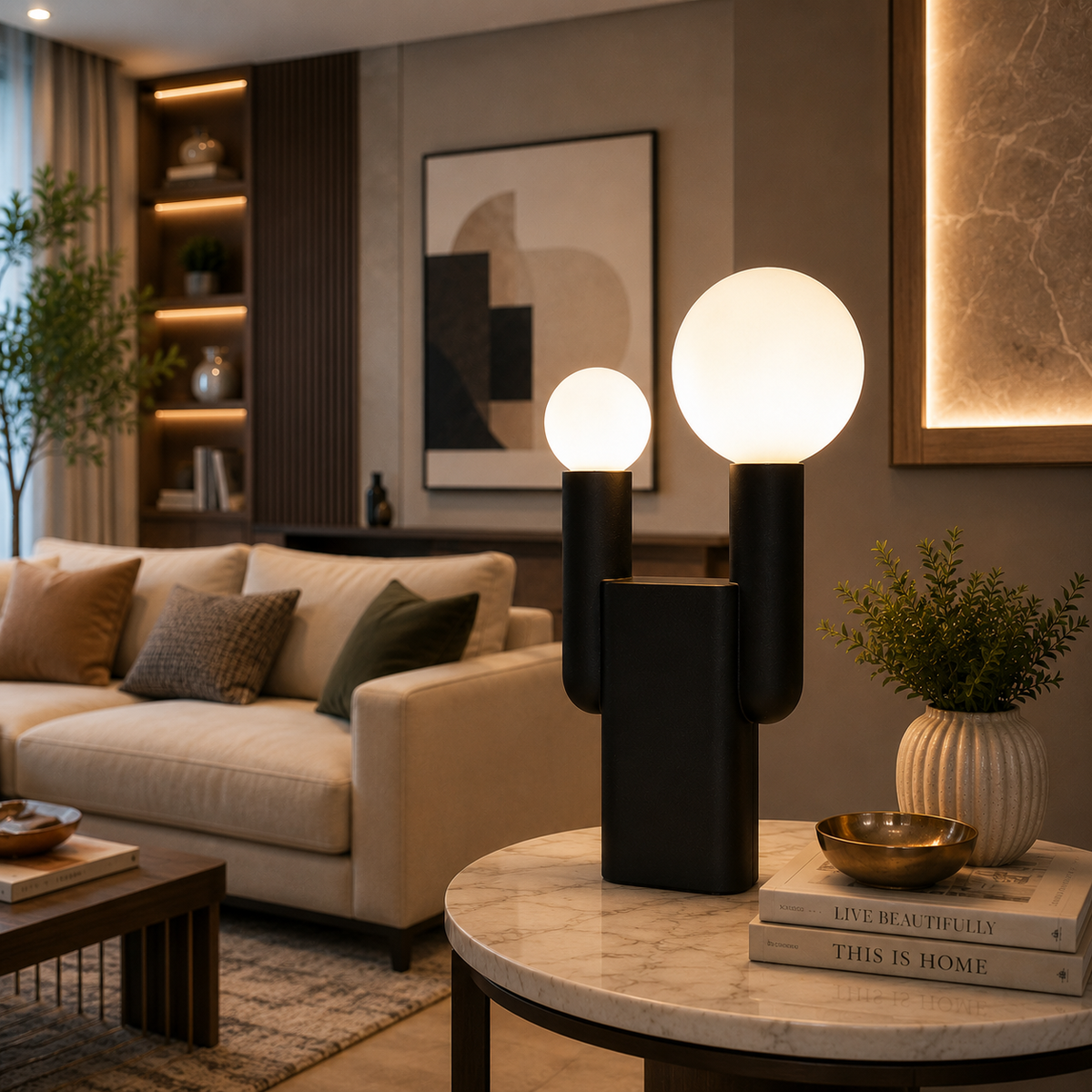 Nimbus Sphere Table lamp for Home & Item for Home Decoration (Italian Designer Collection)