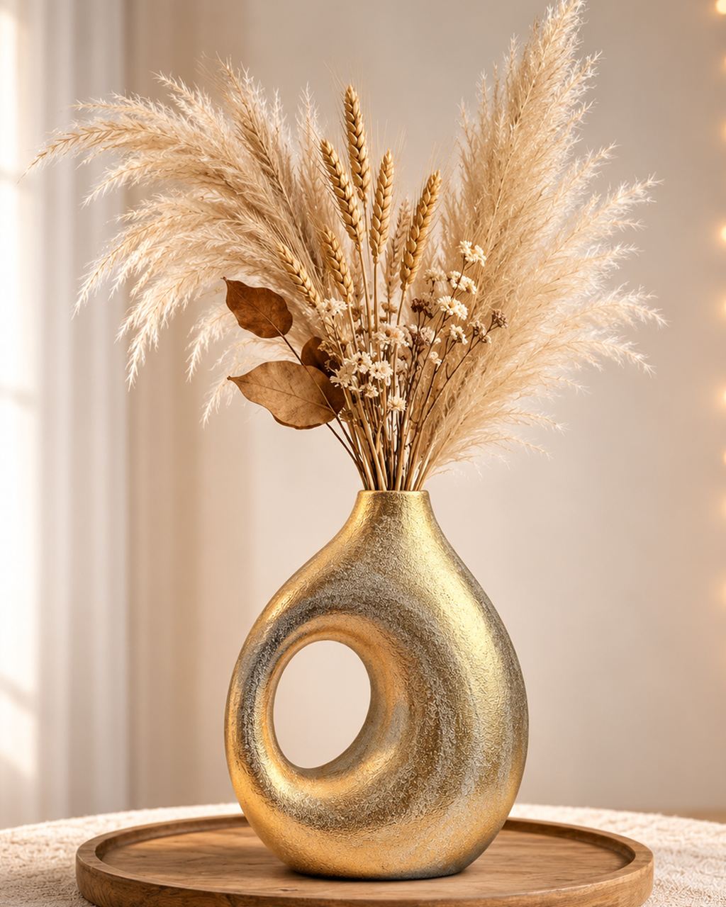 Abstract Luxe Decorative Vase & Showpiece for Home & Item for Home Decoration