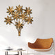 Echelon of Blossoms Metal Wall Decor for Home & item for Wall Decoration