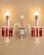 Orlencia Crown Wall Lights For Home & Item for Wall Decoration - Red