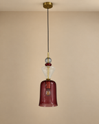 Zarelle Pendant Light For Home & Item for Home Decoration - Red