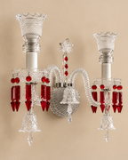 Orlencia Crown Wall Lights For Home & Item for Wall Decoration - Red
