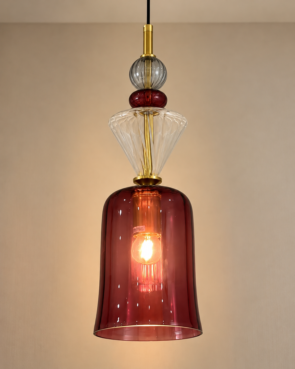 Zarelle Pendant Light For Home & Item for Home Decoration - Red