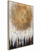 Light Beyond Hand painting for Home & Wall Decoration Item (With Outer Floater Frame) (47x31.5 Inches)