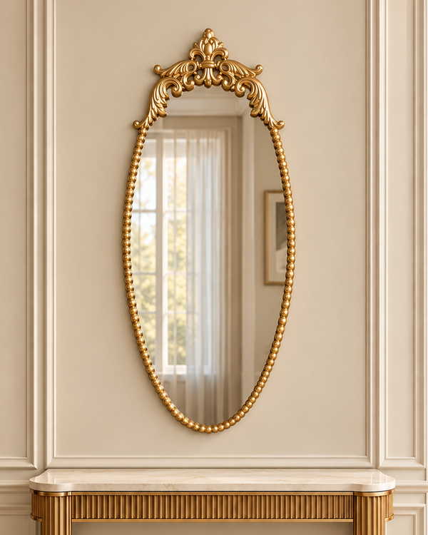 Palace Grace Designer Wall Mirror For Home & Home Decoration Item