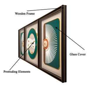 Stellar Odyssey Wall Decoration Shadow Box - Set of 3