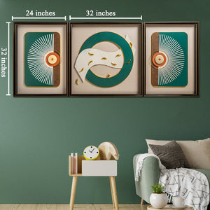 Stellar Odyssey Wall Decoration Shadow Box - Set of 3
