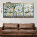 Rosy Reflections Crystal Glass Wall Decor Paintings for Wall Decoration at Home - Set of 3