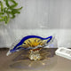 Blue Horizon Charm Handblown Glass Vase & Decorative showpiece