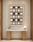 Mosaic Symphony Hand Painted Decorative Wall Paintings for Living Room