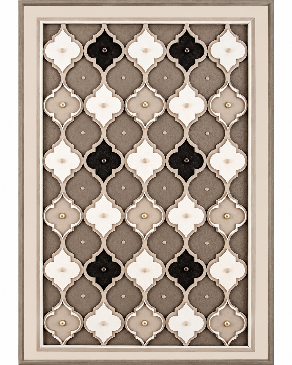 Mosaic Symphony Hand Painted Decorative Wall Paintings for Living Room