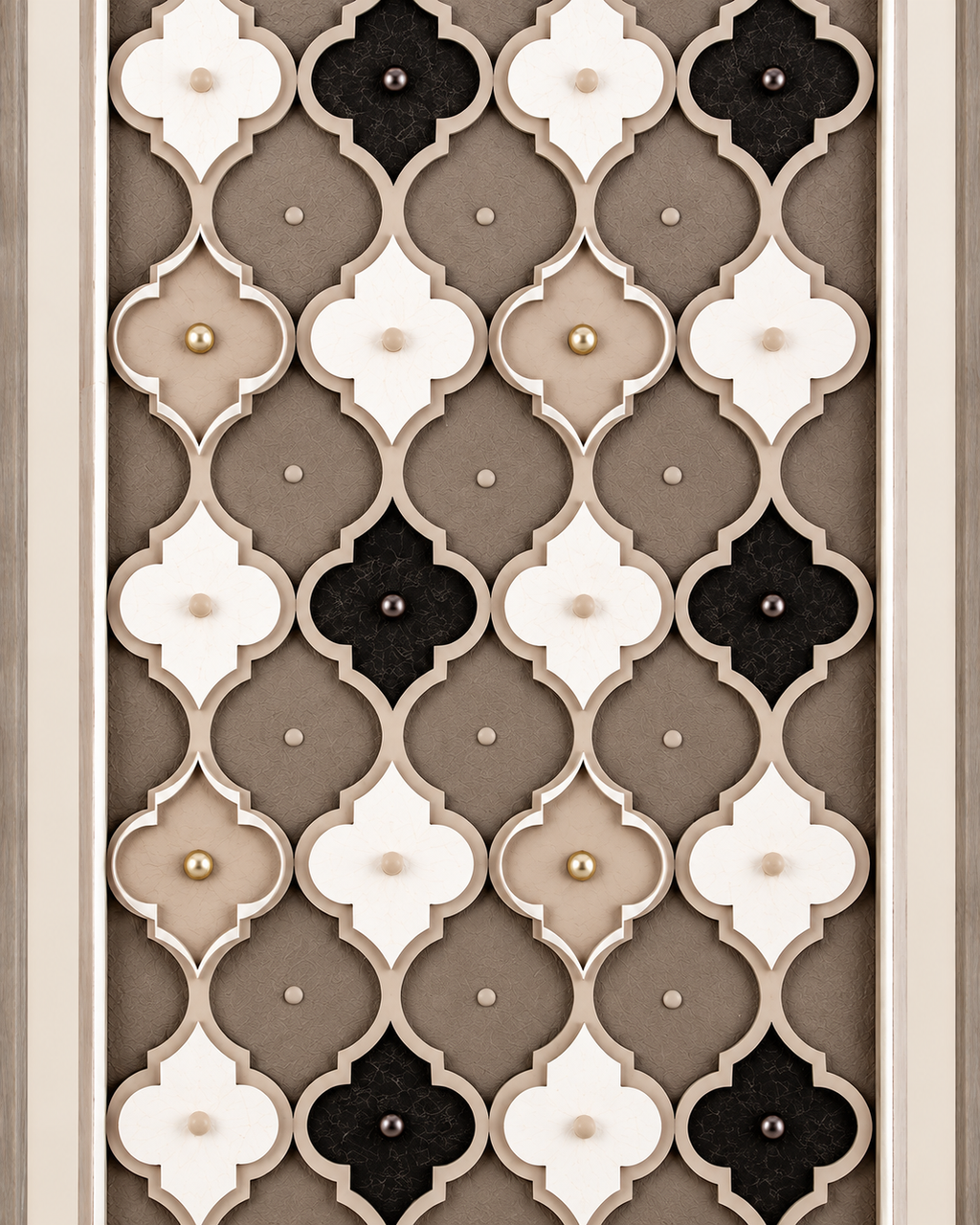 Mosaic Symphony Hand Painted Decorative Wall Paintings for Living Room