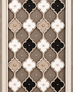 Mosaic Symphony Hand Painted Decorative Wall Paintings for Living Room