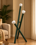 Modern Bloom Designer Floor Lamp For Home & Item for Home Decoration - Green (Italian Designer Collection)