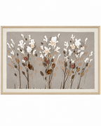 Whispering Florals Hand painting for Home & Wall Decoration Item (With Outer Floater Frame) (47x31.5 Inches)