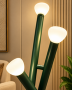 Modern Bloom Designer Floor Lamp For Home & Item for Home Decoration - Green (Italian Designer Collection)