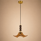 Ebon Flora Pendant Light For Home  & Item  for Home Decoration - Amber