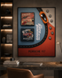 Porsche Passion Pop Art Shadow box